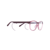 Brille FRAN-005 weinrot transparent  Pink/Rosa