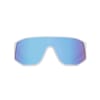 Sonnenbrille DASH-005 weiß Weiß/Transparent