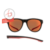 Sonnenbrille SPIN-004P schwarz matt rot Schwarz