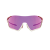 Sonnenbrille FLOW-006 burgunderrot weiß