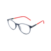Brille HK602-1 grau matt rot
