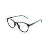 Brille HK602-2 schwarz matt grün