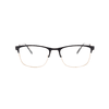 Brille UNX053-1 schwarz gold Schwarz