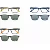 Brille für Clip 6365-2 schwarz matt