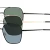 Sonnenbrille 789-101 gun matt Grau