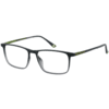 Brille für Clip 60113-2 schwarz grau transparent verlauf
