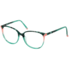 Brille 61100-3 grün marmoriert rosa verlauf Grün