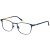 Brille für Clip 40100-3 blau metallic mit safran matt