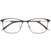 Brille 4544-1 schwarz metallic auf roségold Schwarz