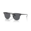 Sonnenbrille Clubmaster Metal 0RB3716 9256B1 grau auf schwarz