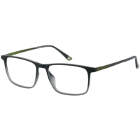 Brille für Clip 60113-2 schwarz grau transparent verlauf