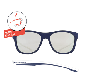 Red Bull SPECT Eyewear Sonnenbrille BUBBLE-007P dunkelblau matt