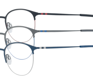 VISTAN Brille 2263-3 dunkelblau mit grau matt