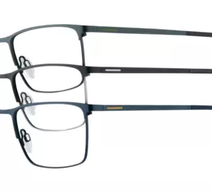 VISTAN Brille Flex 2287-2 schwarz auf gun matt