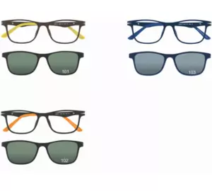 VISTAN Brille für Clip 6365-2 schwarz matt