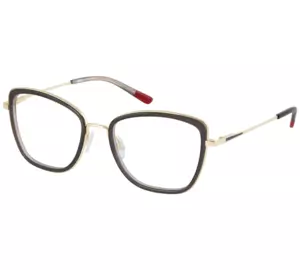 CINQUE Brille 11092-1 grau transparent auf gold