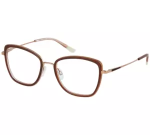 CINQUE Brille 11092-3 braun transparent auf braun 