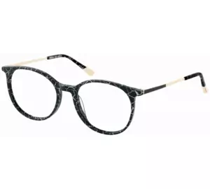 CINQUE Brille 61080-2 schwarz auf weiß mamoriert