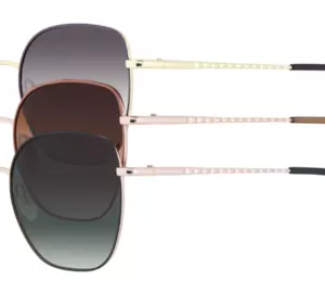 VISTAN Sonnenbrille 792-103 schwarz matt auf roségold