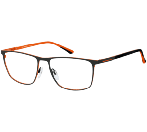 ROY ROBSON Brille für Clip 10077-2 schwarz metallic auf orange
