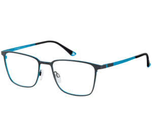 ROY ROBSON Brille für Clip 10075-1 dunkelgrau metallic auf blau matt