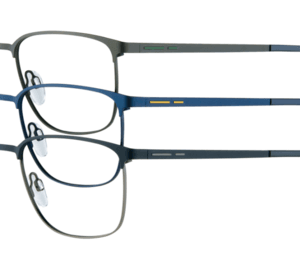 VISTAN Brille Flex 2357-1 dunkelgun auf dunkelgrün matt