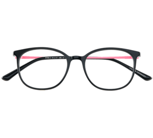 VISTAN Brille 6708-2 schwarz auf pink matt