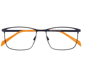 VISTAN Brille Flex 2329-2 dunkelblau auf orange  matt