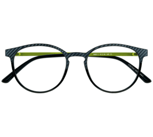 VISTAN Brille für Clip 6457-1 carbon schwarz verlauf grün