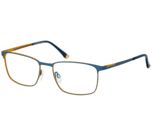 ROY ROBSON Brille 10081-1 dunkelblau metallic auf ocker matt