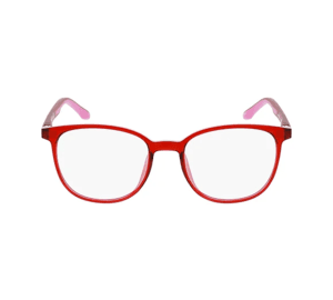 INVU. Brille mit Clip M4208C rot transparent fuchsia