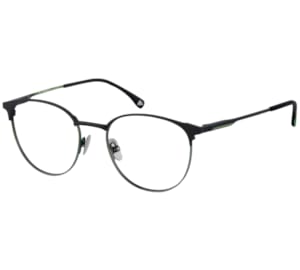 ROY ROBSON Brille Titan 40089-2 schwarz matt auf dunkelgun mit olive metallic