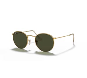 Ray Ban Sonnenbrille Round Metal 0RB3447 001/50 gold