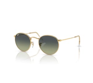 Ray Ban Sonnenbrille Round Metal 0RB3447 001/BH gold