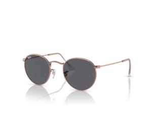 Ray Ban Sonnenbrille Round Metal 0RB3447 9202B1 rotgold