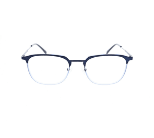 Berlin Eyewear Brille BERE150-3 dunkelblau auf blau