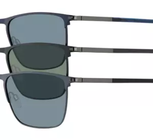 VISTAN Sonnenbrille 771-102 schwarz matt mit dunkelgun