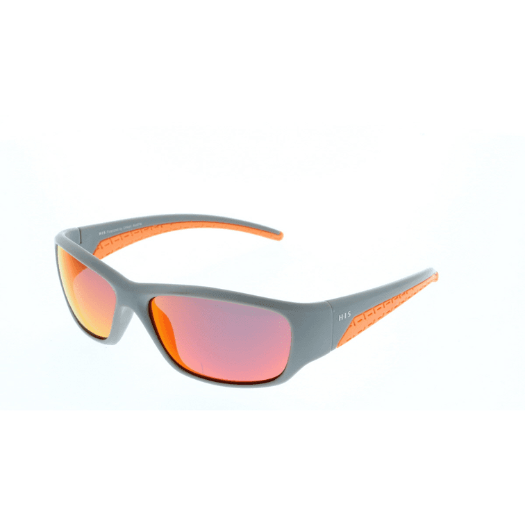 Brillen kaufen Sonnenbrille beim Eyewear Online grau Brillenhaus matt günstig Shop - HP50105-2 HIS orange
